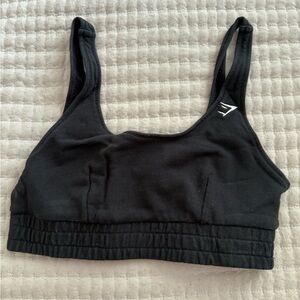 Gym shark sweatshirt bralette